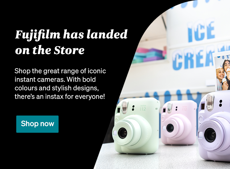 Fujifilm has landed on the store
